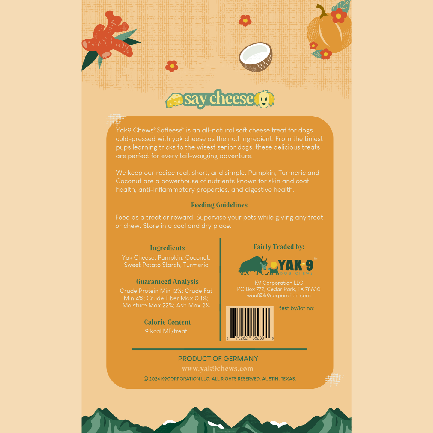 Yak9 Softeese – Cheese Bites for Dogs - Partner Brand