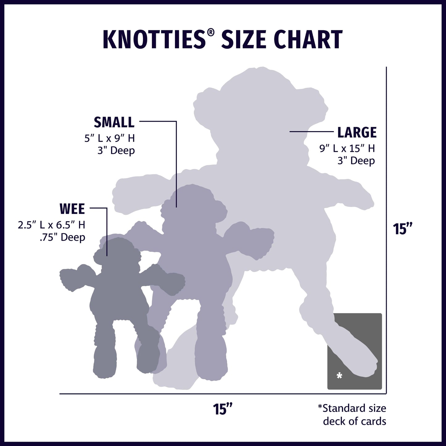 Stuey Sock Monkey Knottie® Plush Dog Toy
