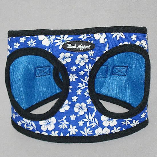 The front of the Blue Hibiscus EZ Wrap Harness.