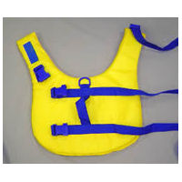 The Life Jacket shown open and flat.