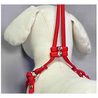Close up of the sliders that adjust the Cloth Step-in Harness and Leash Set.