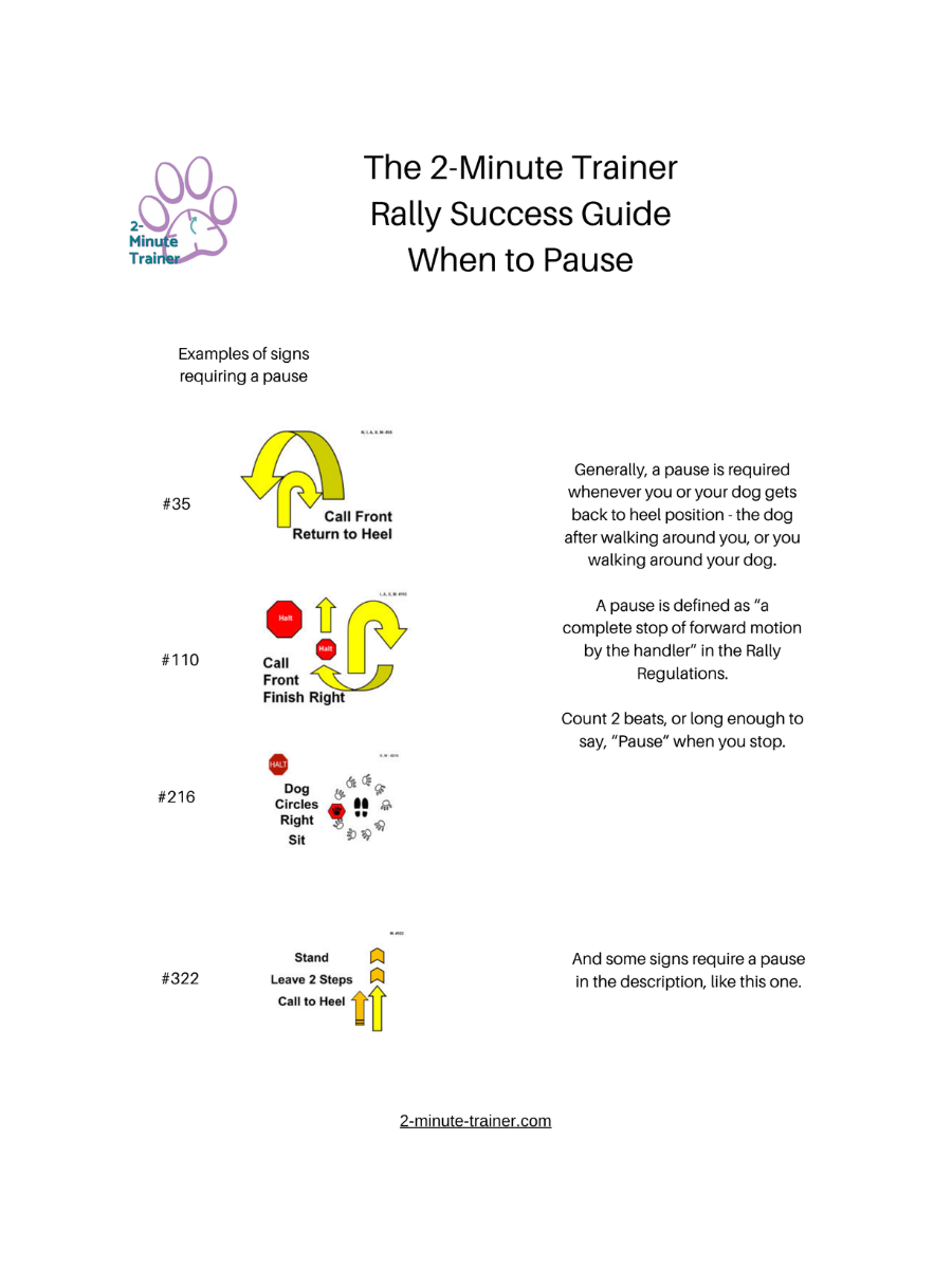 2-Minute Trainer Rally Guide to the Pause