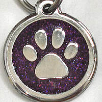 Glitter Dog ID Tags by Red Dingo