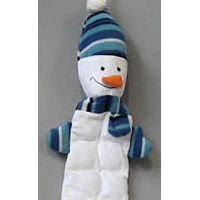 Snowman Squeaker Mat Toy For Dogs