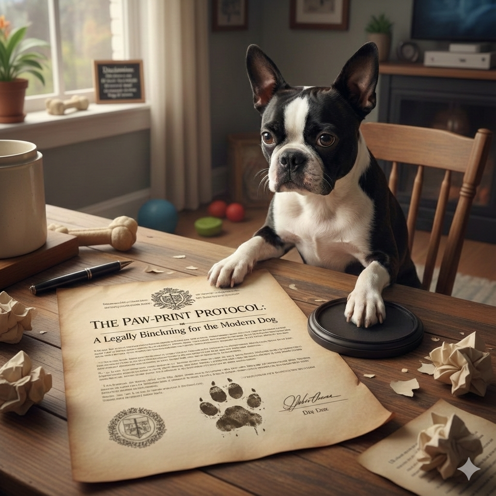 The Paw-Print Protocol: A Legally Binding Reckoning for the Modern Dog