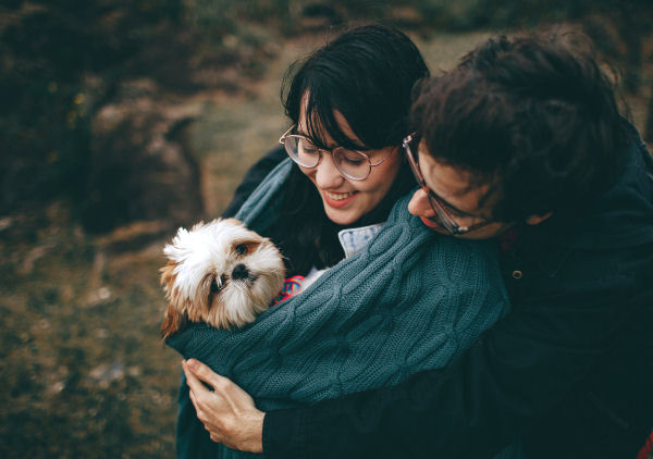 By rewarding fear, are you training your dog to be shy?