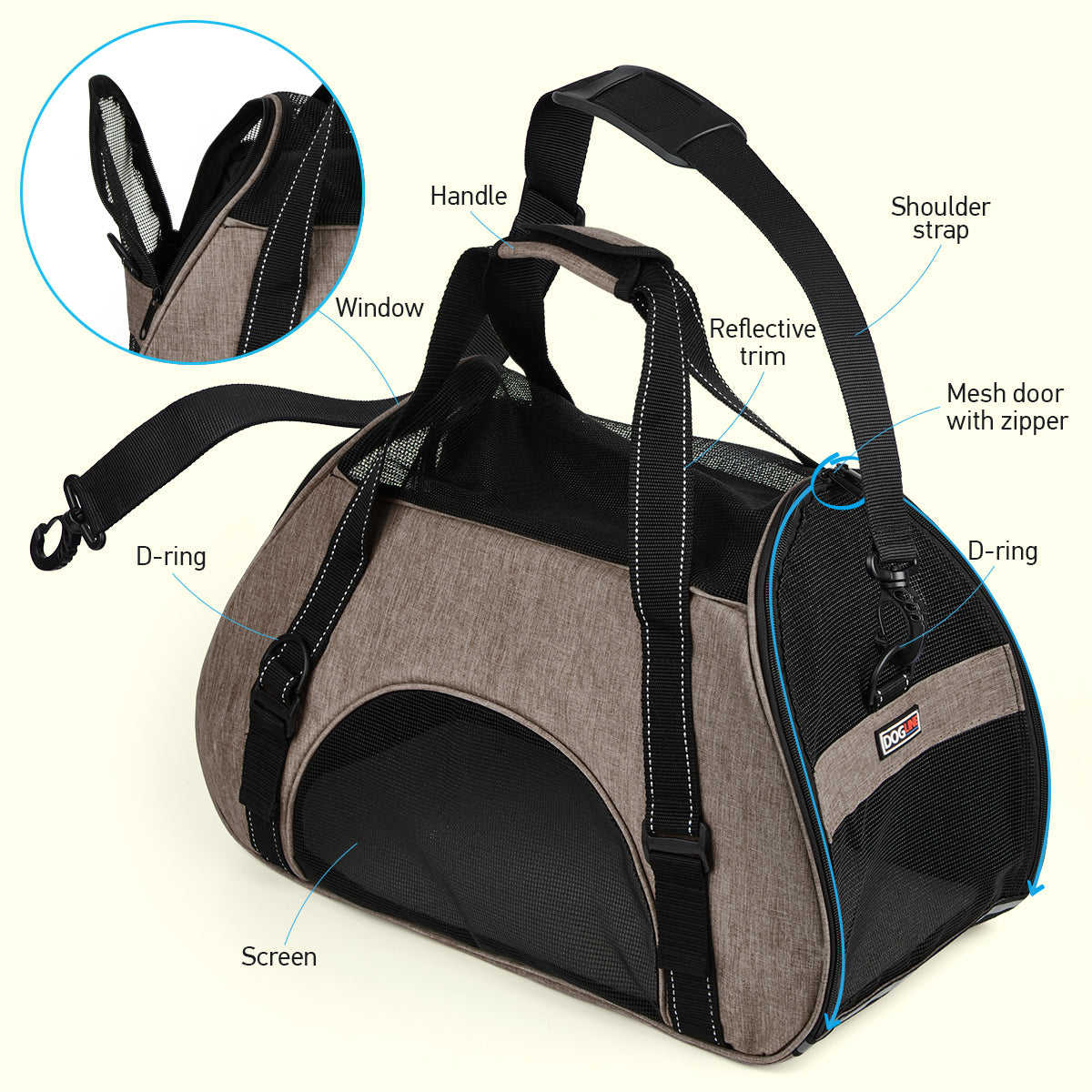 Pet Carrier Bag - Partner Brand