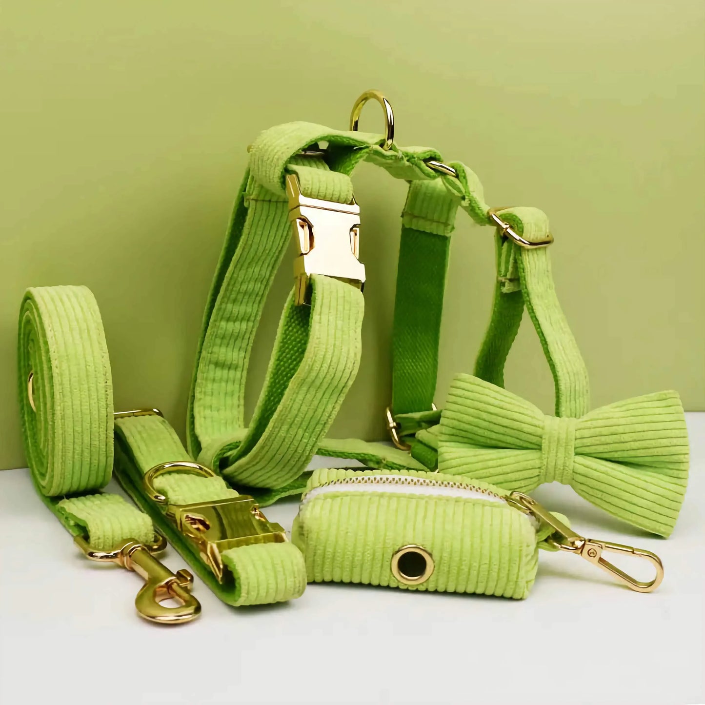 Apple Green Corduroy Set - Partner Brand