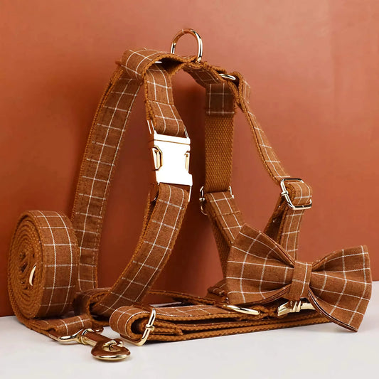 Classic Brown Plaid Set - Partner Brand