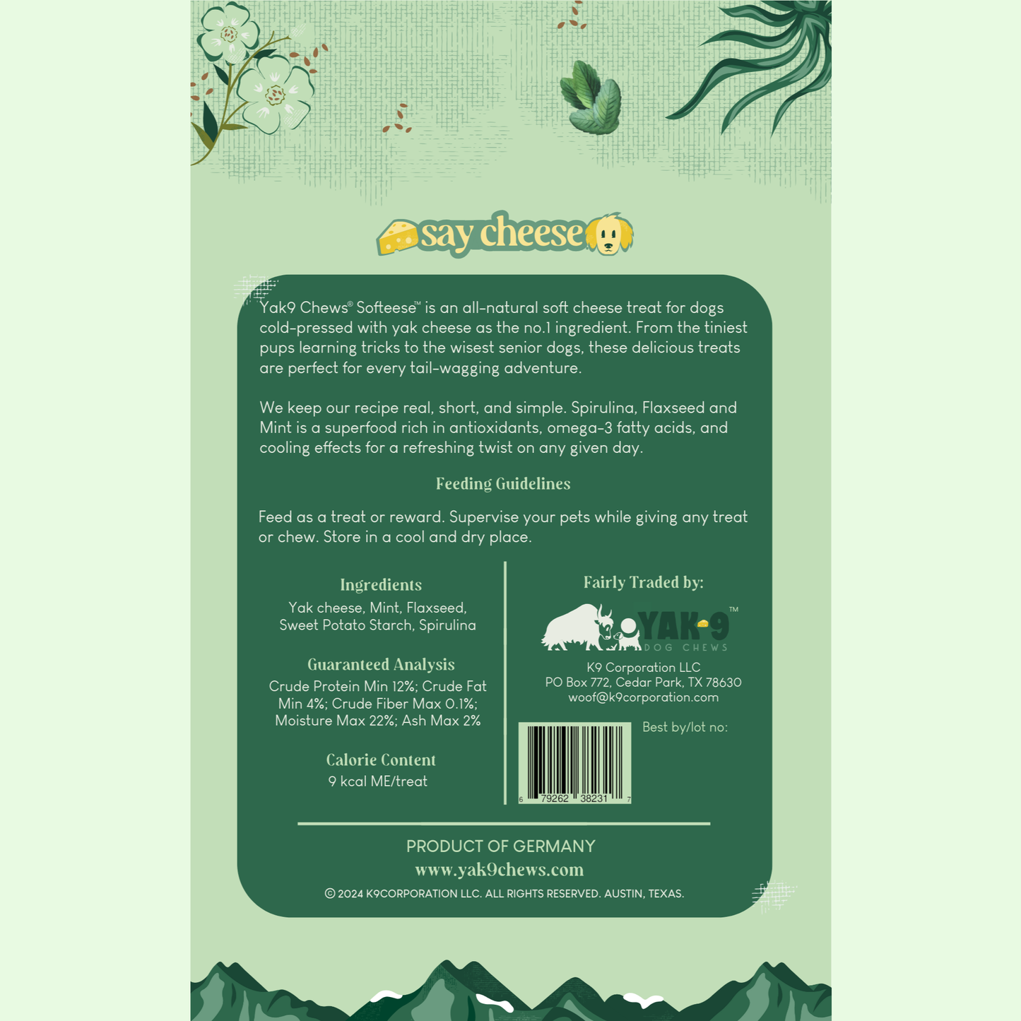 Yak9 Softeese – Cheese Bites for Dogs - Partner Brand