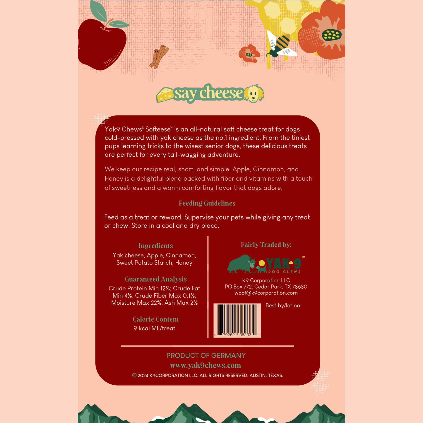 Yak9 Softeese – Cheese Bites for Dogs - Partner Brand