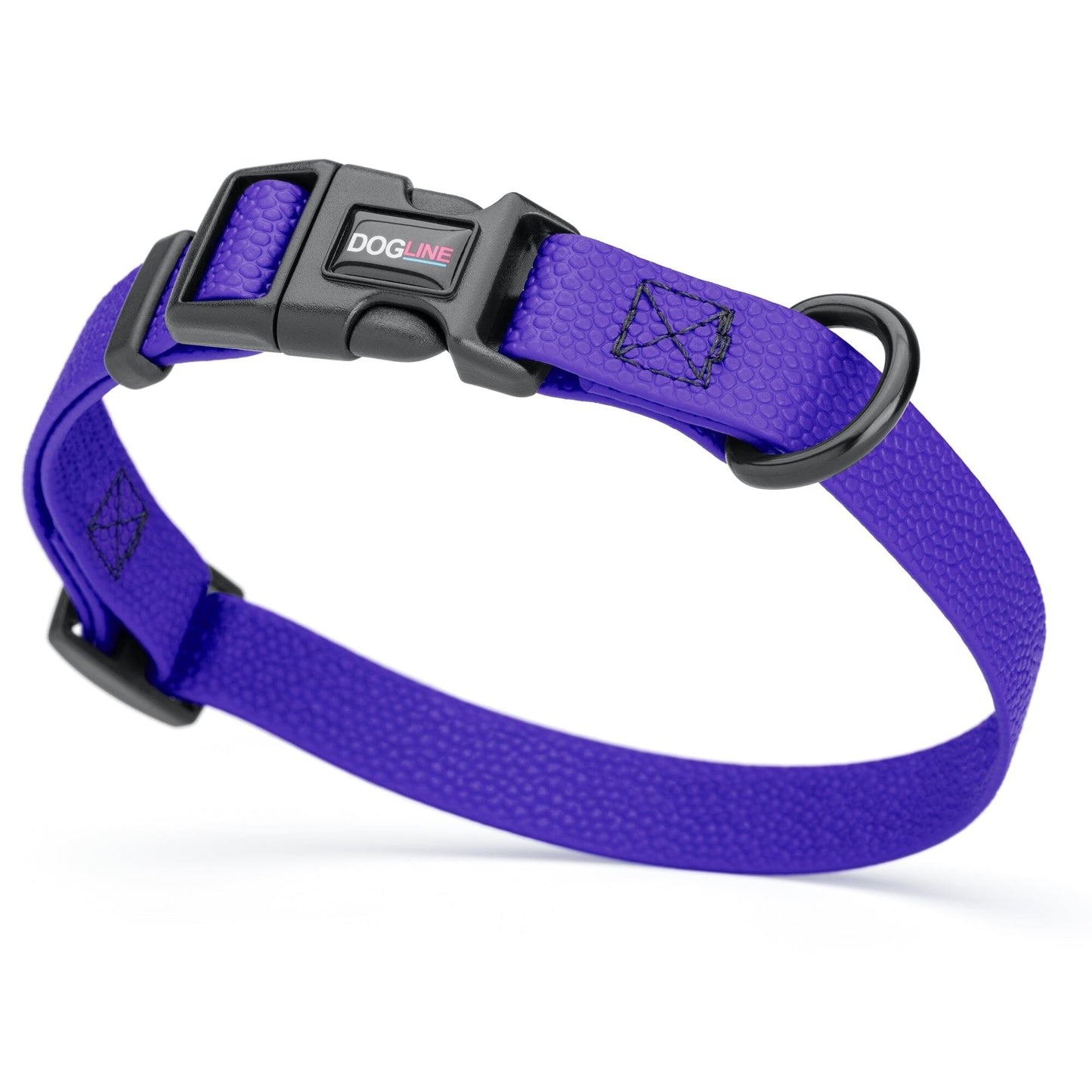 Pebble Emboss Biothane Dog Collar with Quick Release Buckle - Partner Brand