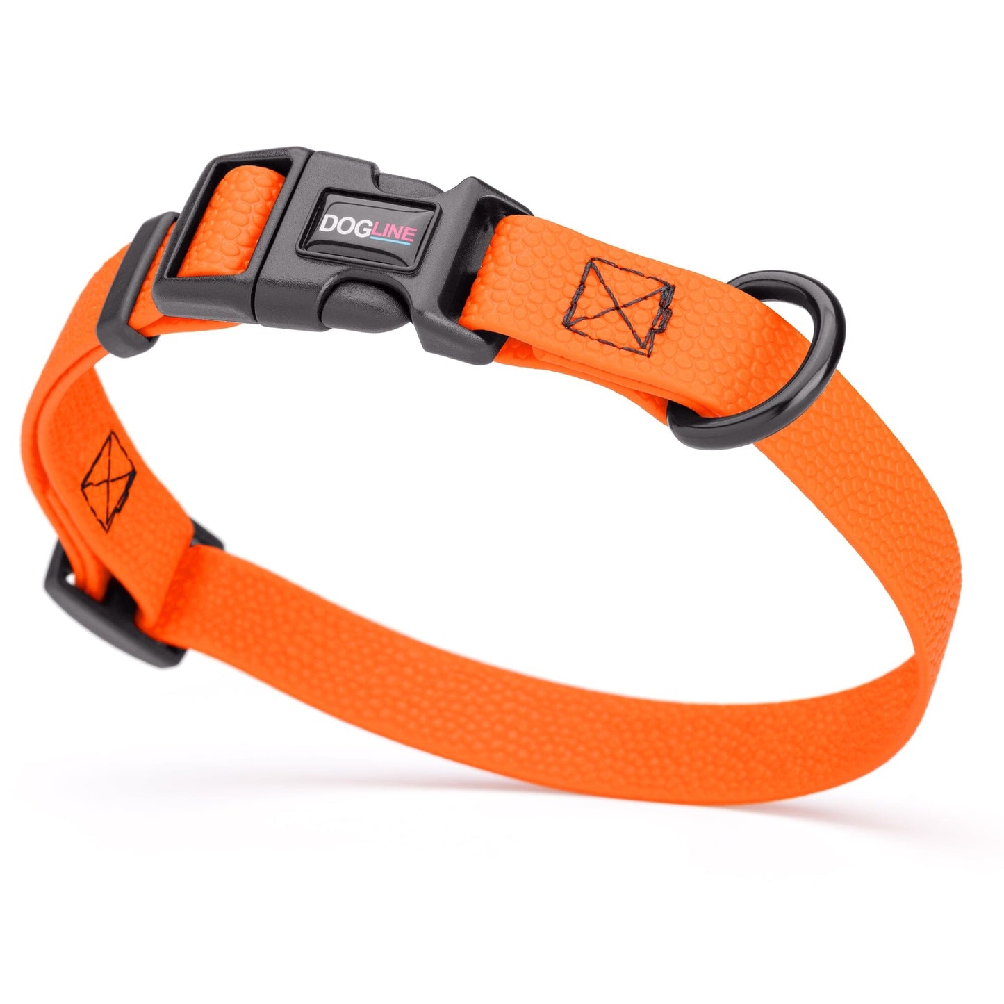 Pebble Emboss Biothane Dog Collar with Quick Release Buckle - Partner Brand