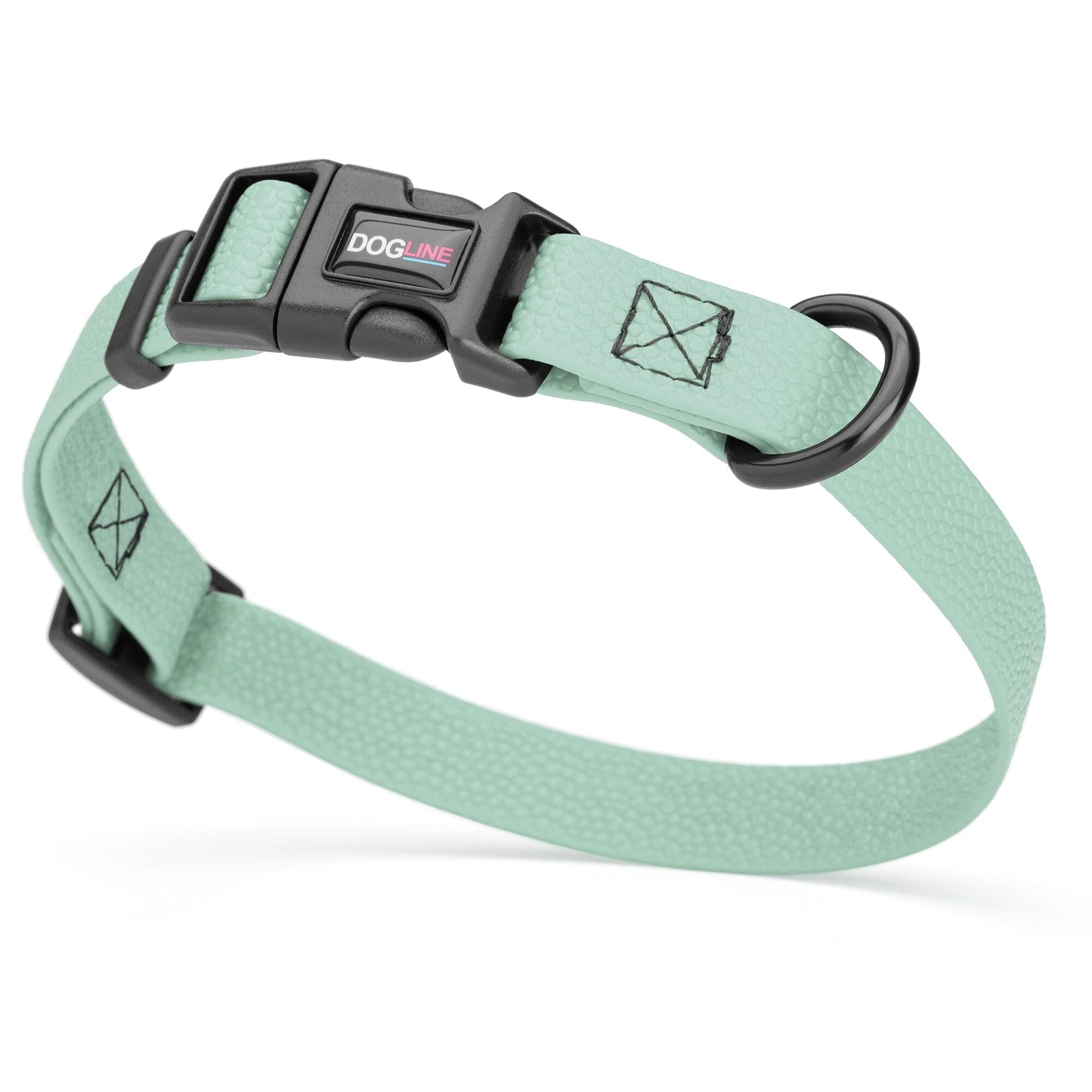 Pebble Emboss Biothane Dog Collar with Quick Release Buckle - Partner Brand
