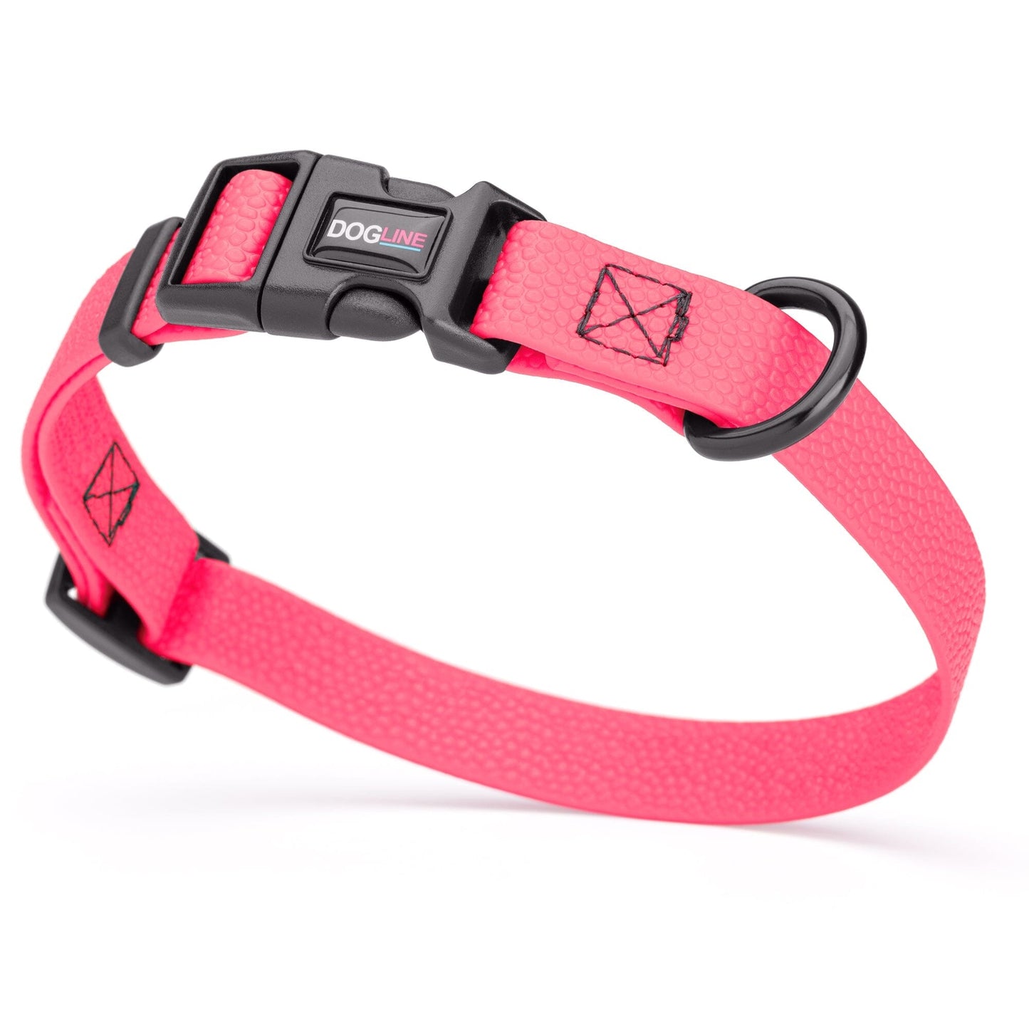 Pebble Emboss Biothane Dog Collar with Quick Release Buckle - Partner Brand