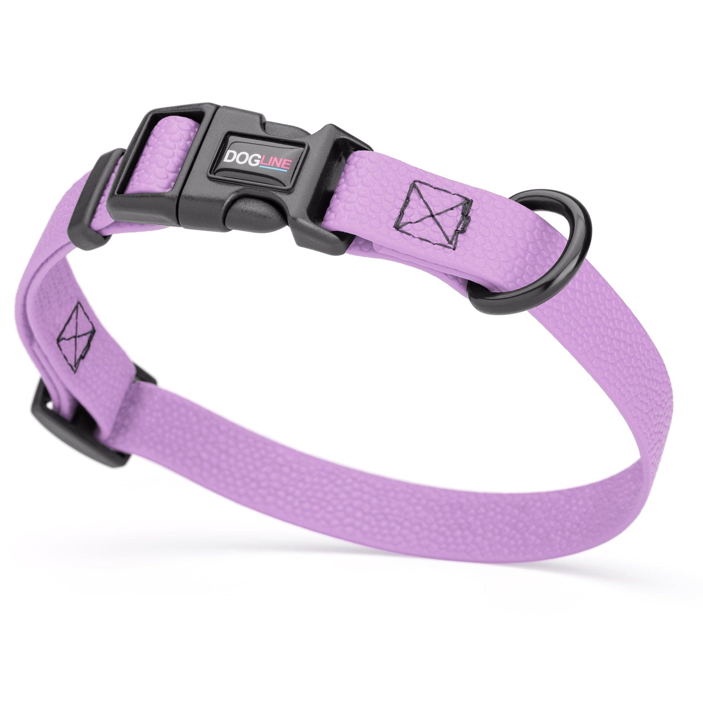 Pebble Emboss Biothane Dog Collar with Quick Release Buckle - Partner Brand