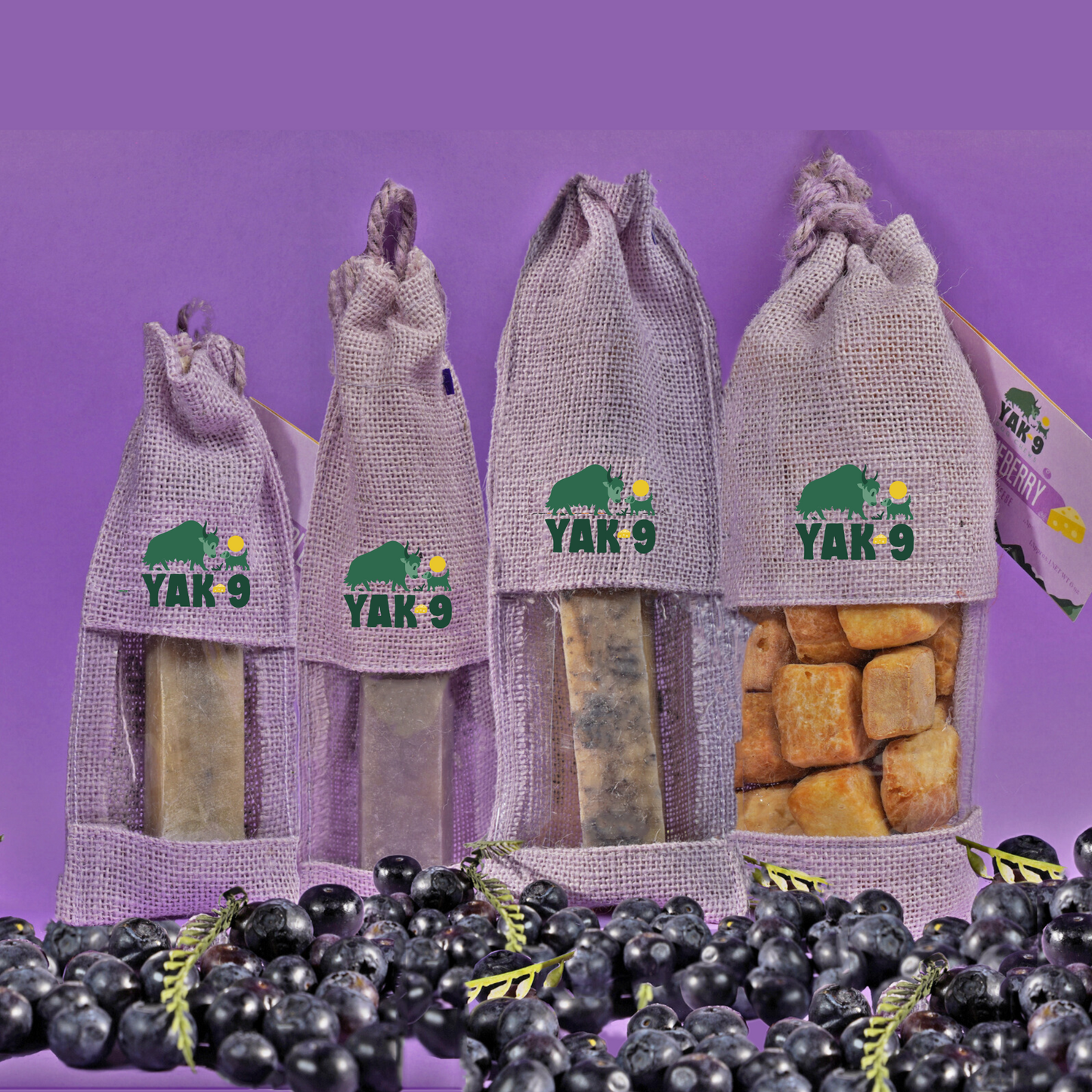 Blueberry Cheese Chews for Dogs - Partner Brand