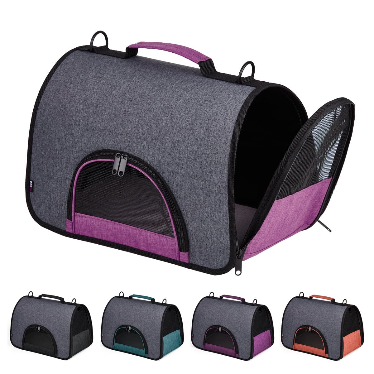Dual Color Collapsible Pet Carrier - Partner Brand