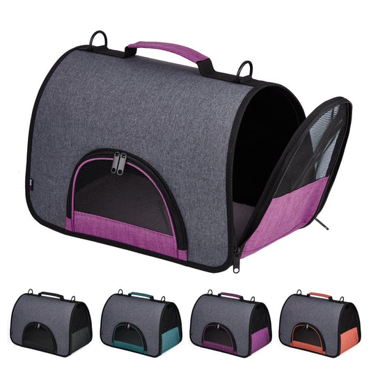 Dual Color Collapsible Pet Carrier - Partner Brand