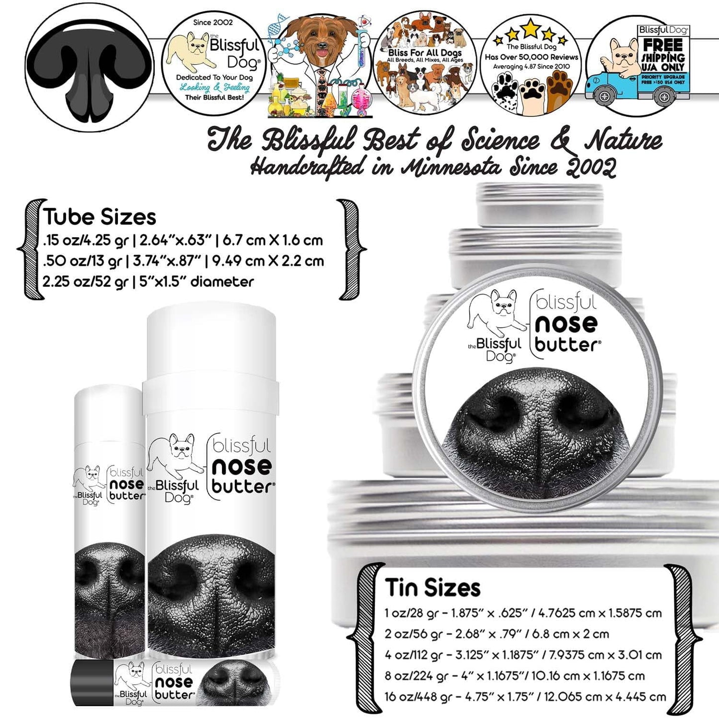 The Blissful Dog Nose Butter - Partner Brand