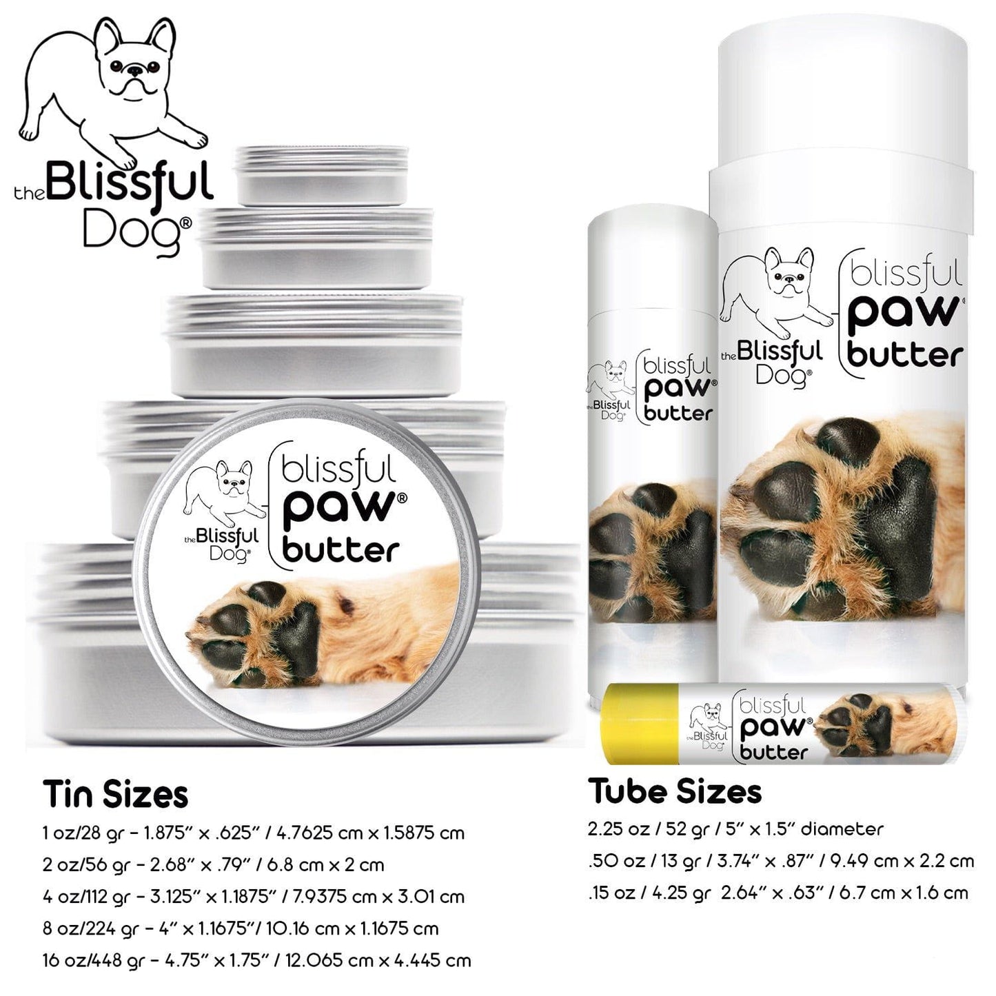 Blissful Paw® Butter Moisturizes Rough, Dry Paw Pads - Partner Brand