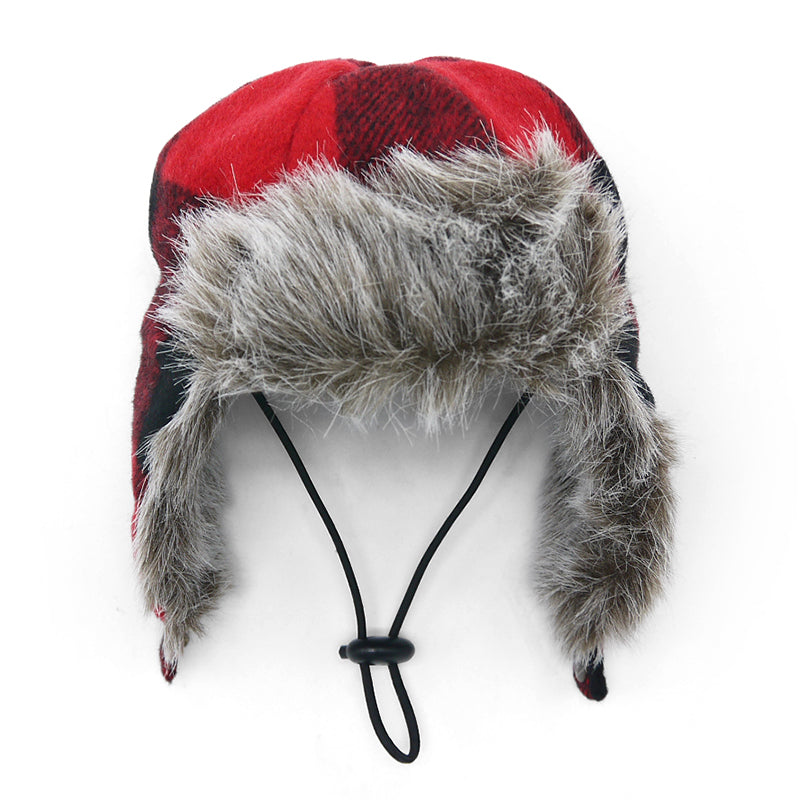 Trapper Hat Plaid - Partner Brand