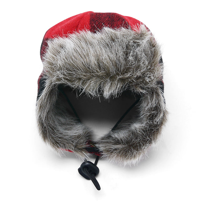 Trapper Hat Plaid - Partner Brand