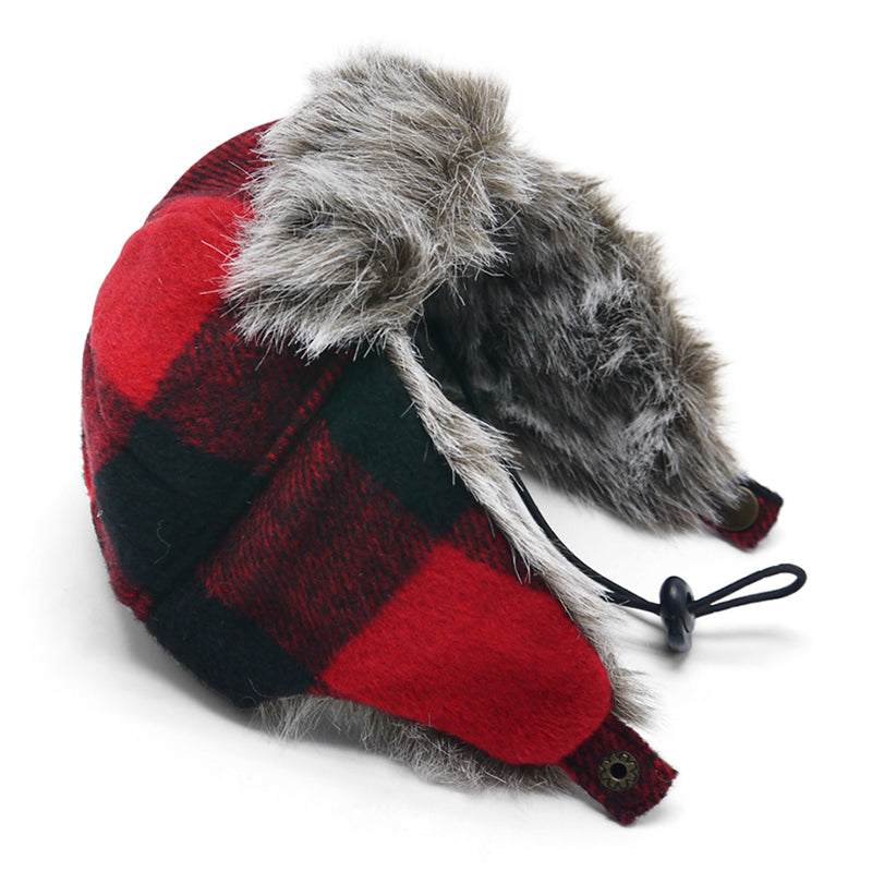 Trapper Hat Plaid - Partner Brand