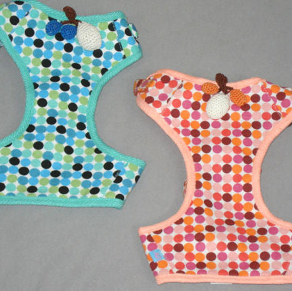 ActiveGo Polka Dot Harness & Leash Set