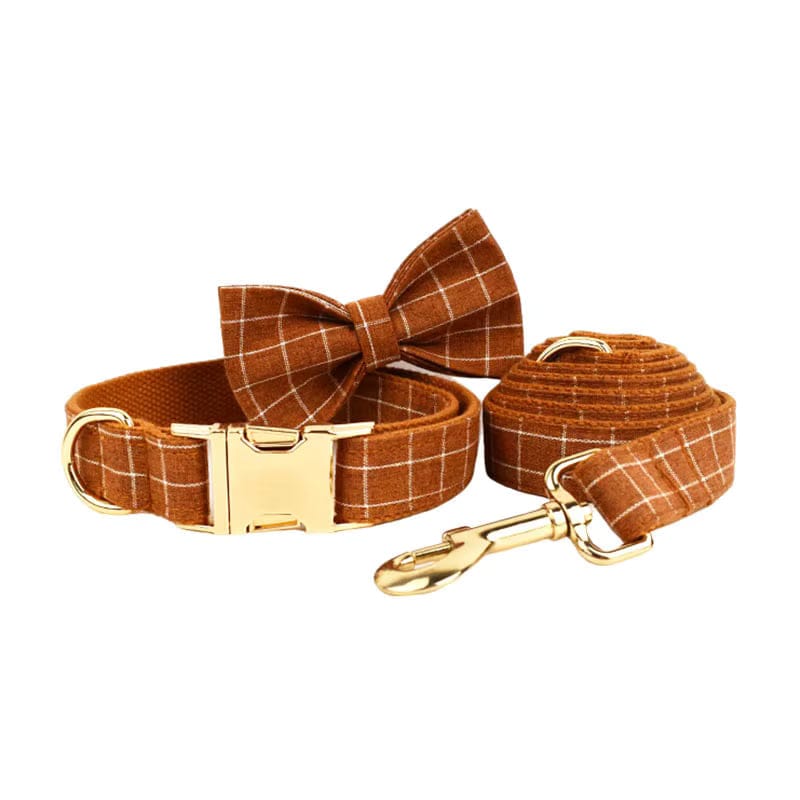 Classic Brown Plaid Set - Partner Brand