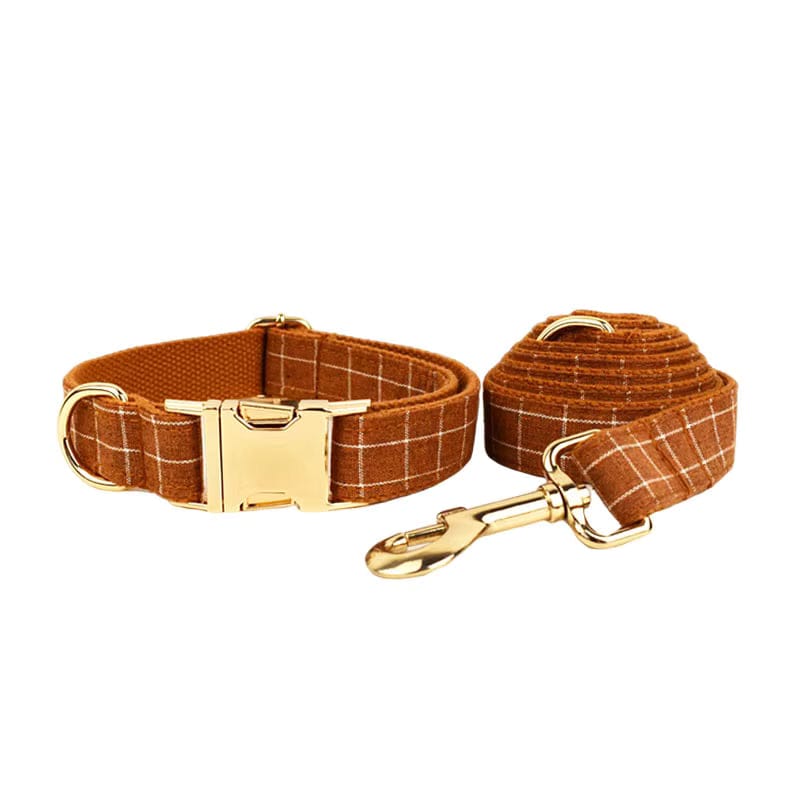 Classic Brown Plaid Set - Partner Brand