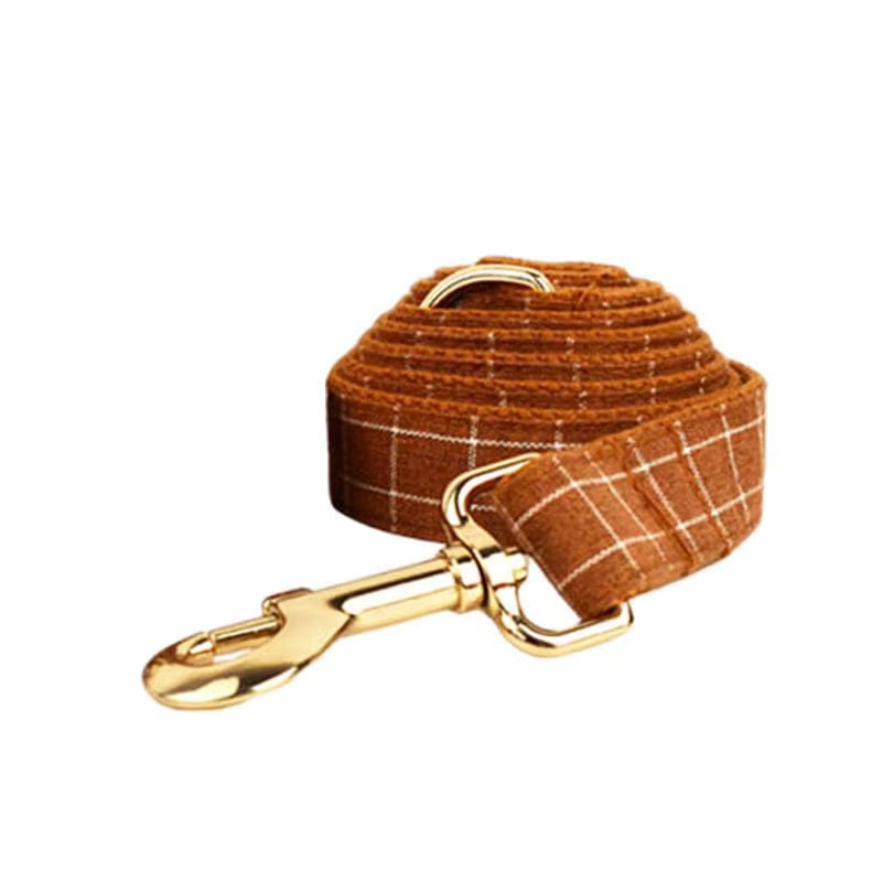 Classic Brown Plaid Set - Partner Brand
