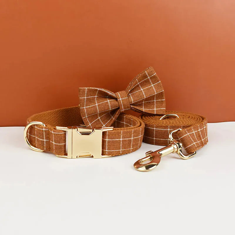Classic Brown Plaid Set - Partner Brand