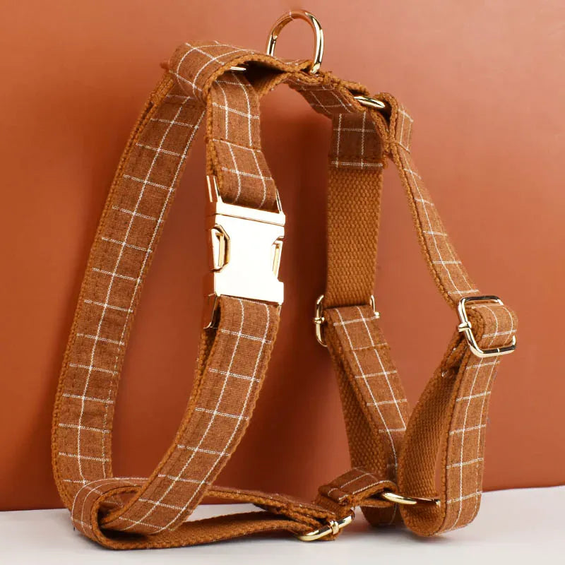 Classic Brown Plaid Set - Partner Brand