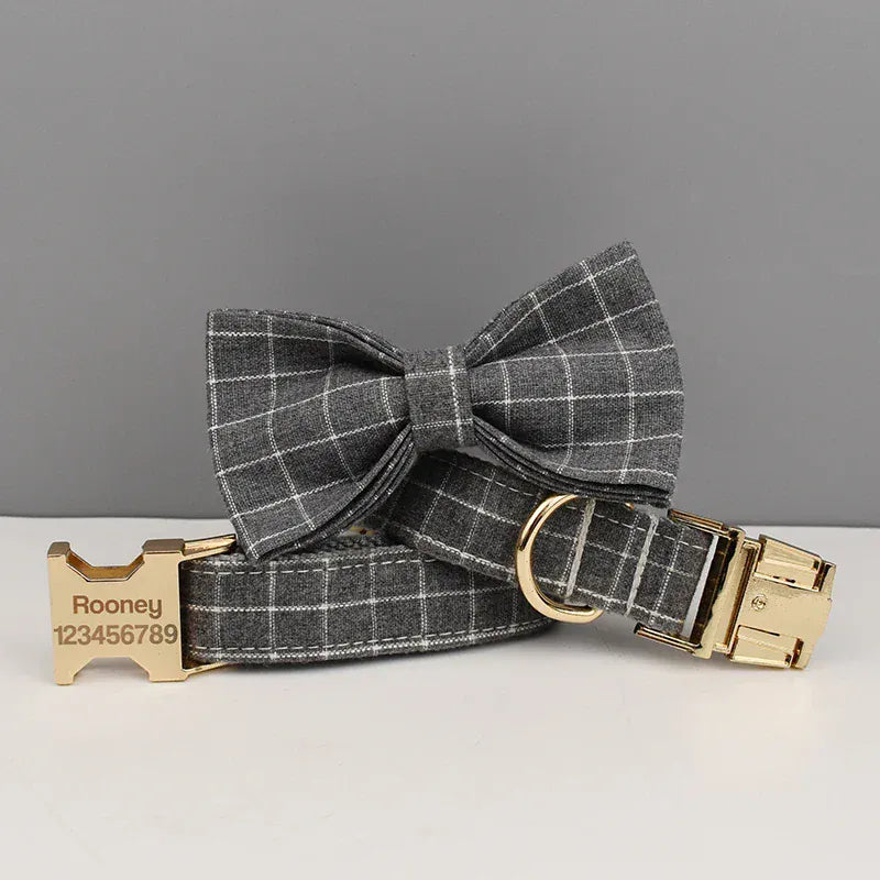 Gray Plaid Set - Partner Brand