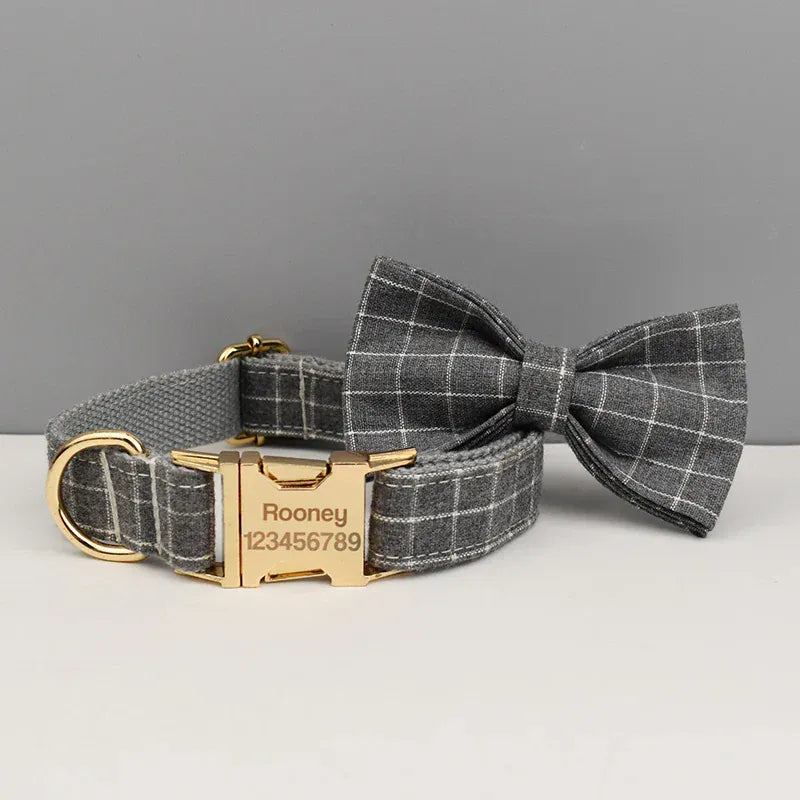 Gray Plaid Set - Partner Brand