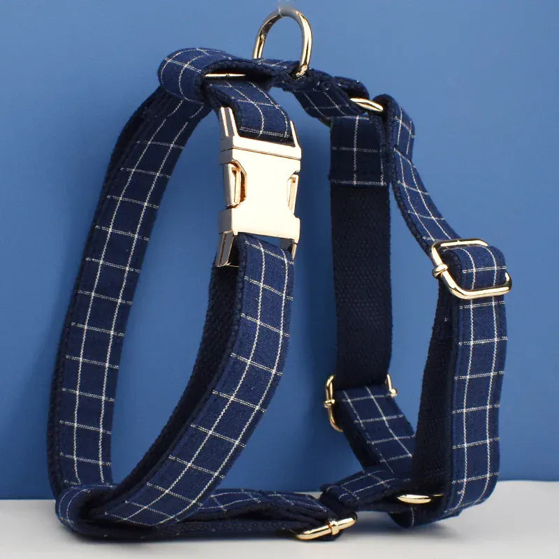 Plaid Dark Blue Set - Partner Brand