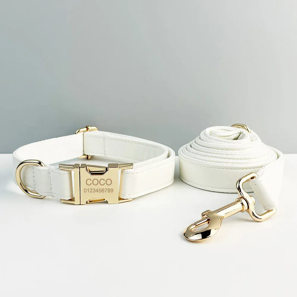 White Leather Set - Partner Brand