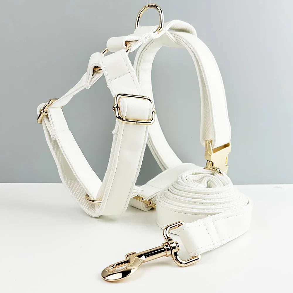 White Leather Set - Partner Brand