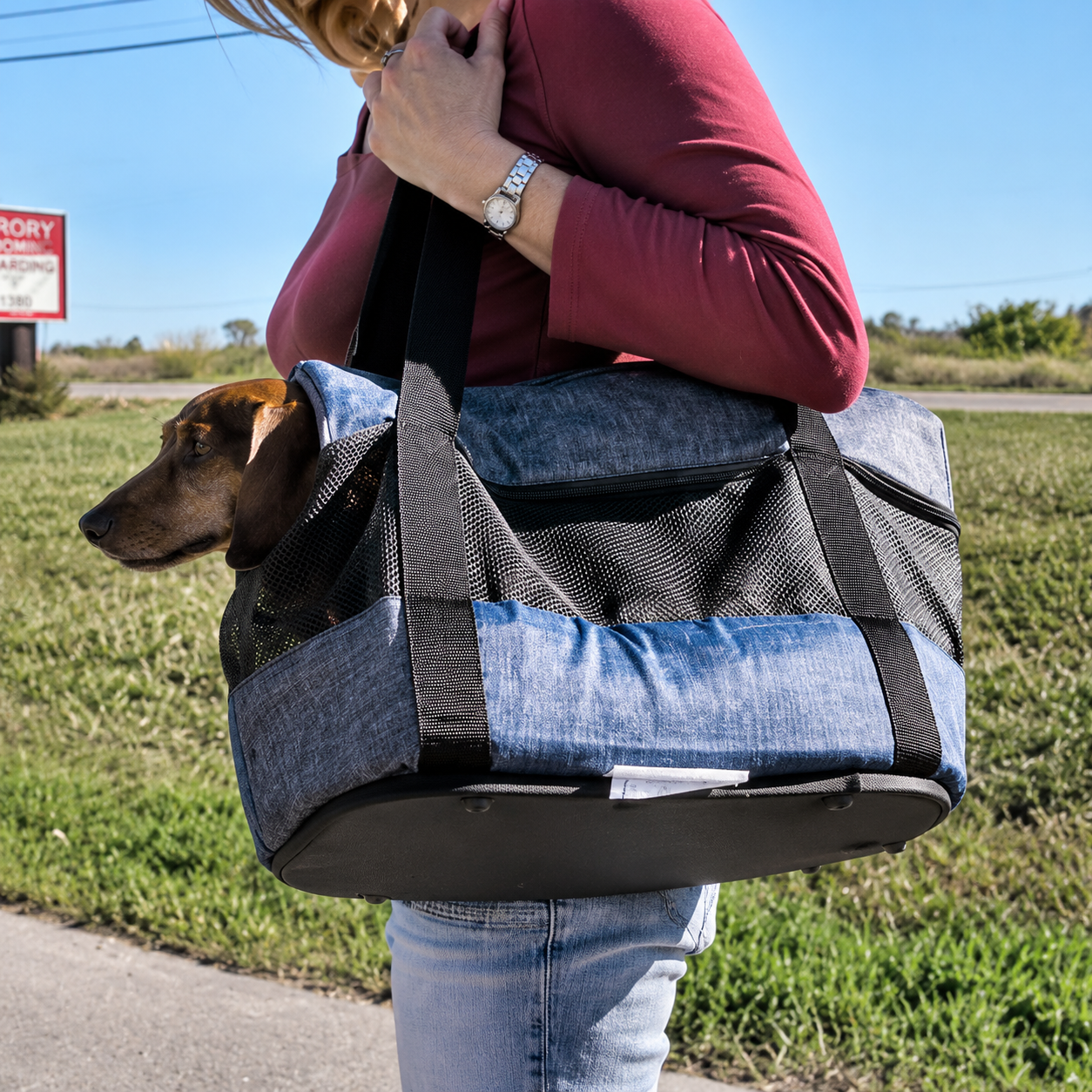 Padded Shoulder Dog Carrier