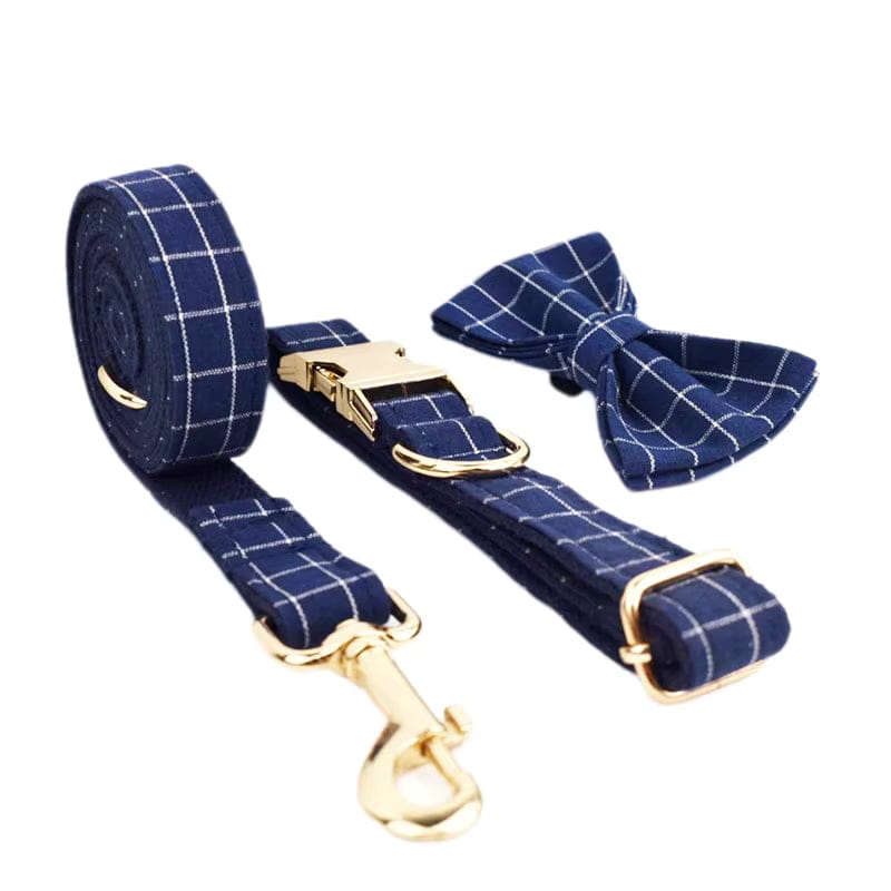 Plaid Dark Blue Set - Partner Brand