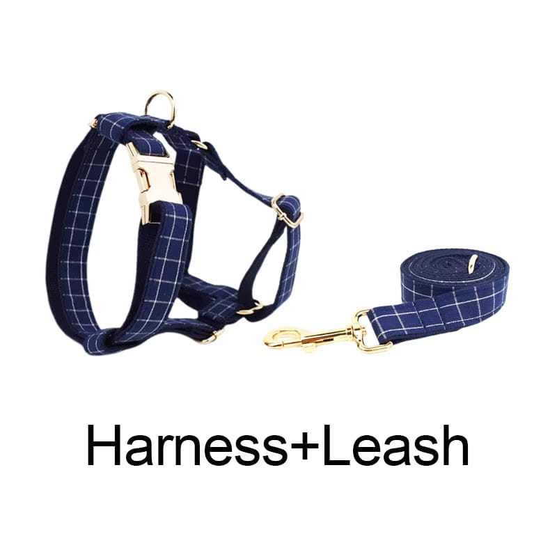 Plaid Dark Blue Set - Partner Brand