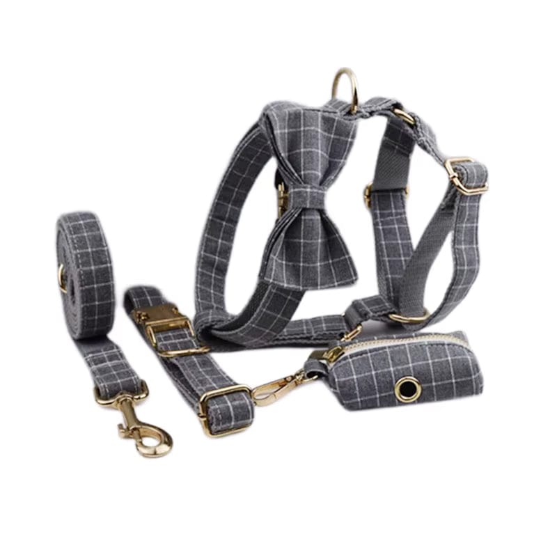 Gray Plaid Set - Partner Brand