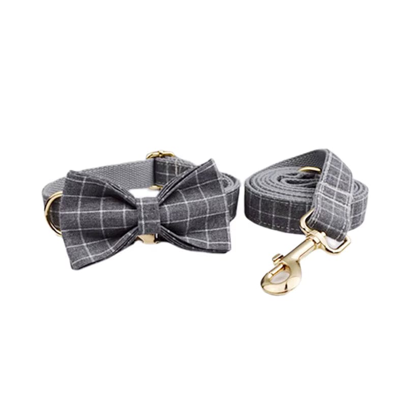 Gray Plaid Set - Partner Brand