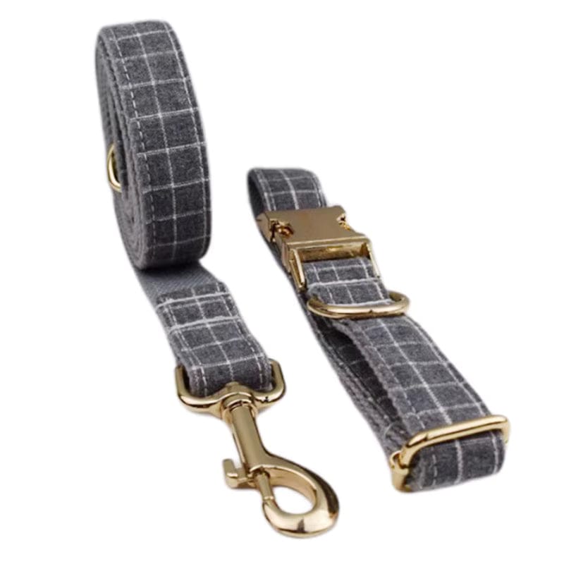Gray Plaid Set - Partner Brand