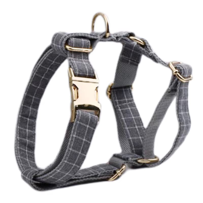 Gray Plaid Set - Partner Brand
