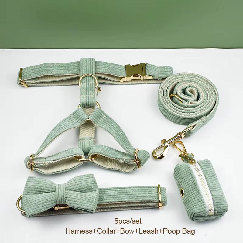 Light Green Corduroy Set - Partner Brand
