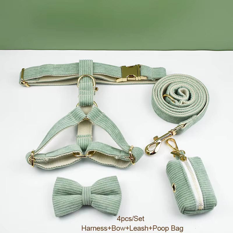 Light Green Corduroy Set - Partner Brand