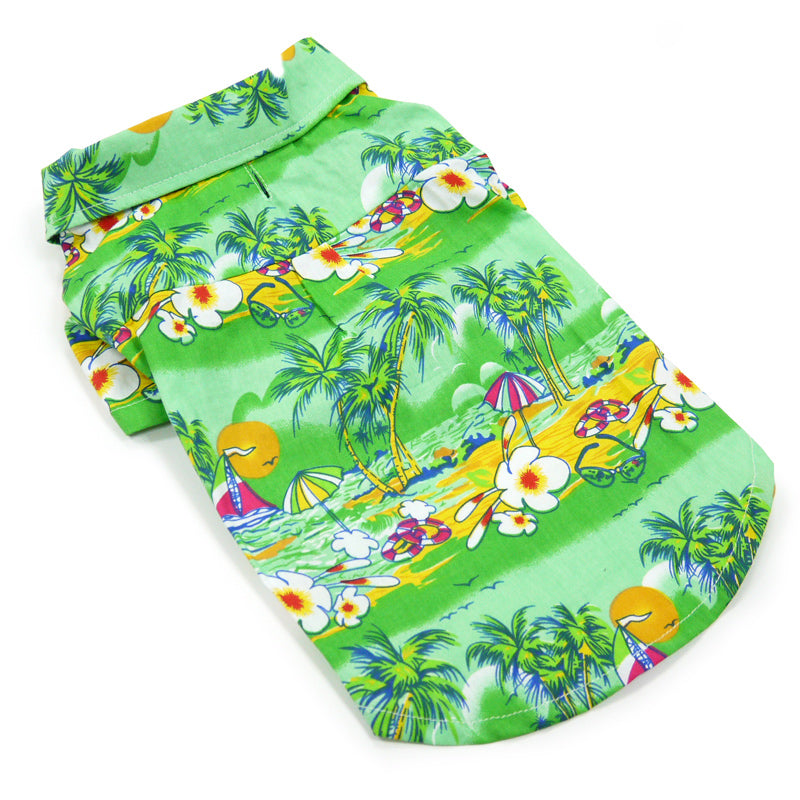 Tropical Island Shirt Green - Partner Brand