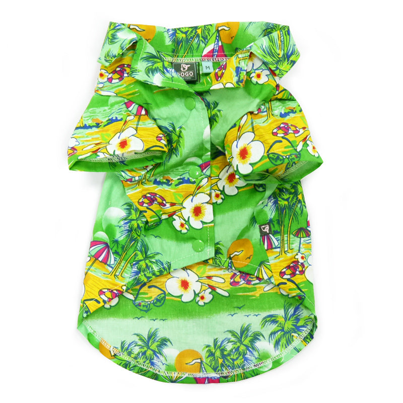 Tropical Island Shirt Green - Partner Brand